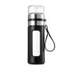 OLOEY Portable Double-Wall Tea Infuser Glass Bottle