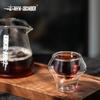 Dubbelväggigt glas espressokopp 60 ml Isolerade genomskinliga kaffeshotsglas Latte Cappuccino Te Muggar Set Kök Kaffetillbehör