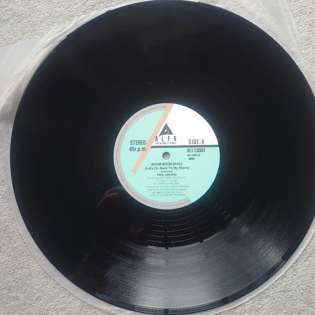 [USED] Paul Lekakis Eurobeat 12 Inch Single