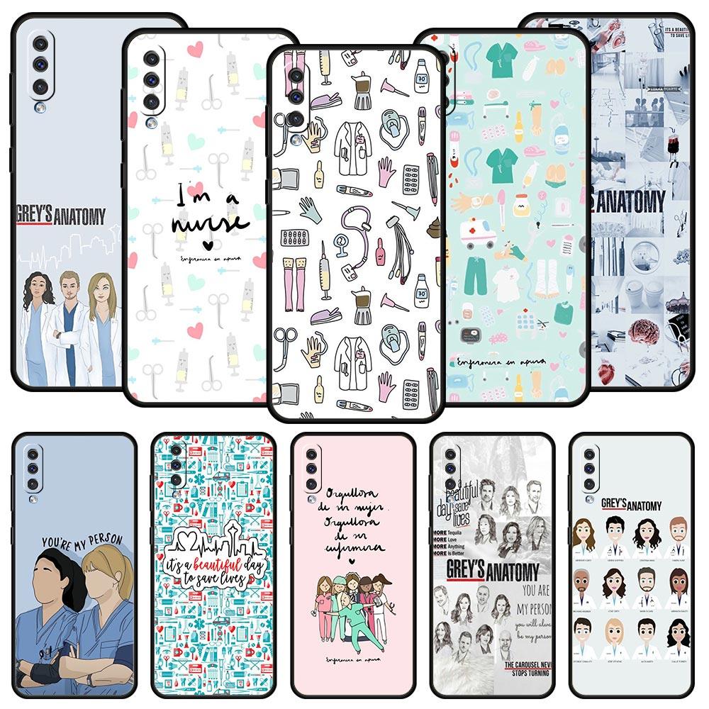 Greys Anatomy Phone Case for Samsung Galaxy A56 A36 A26 A16 A34 A24 A42 A22 A20 A12 A40 A30 A10 5G Soft TPU Cover Shell Fundas