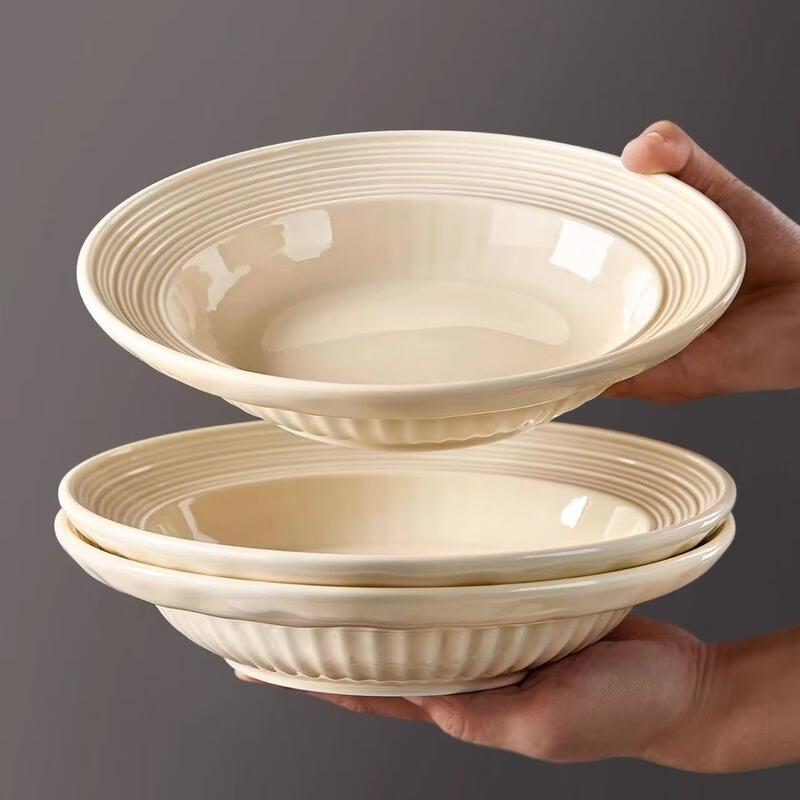 Assiette à pâtes en céramique ZISIZ