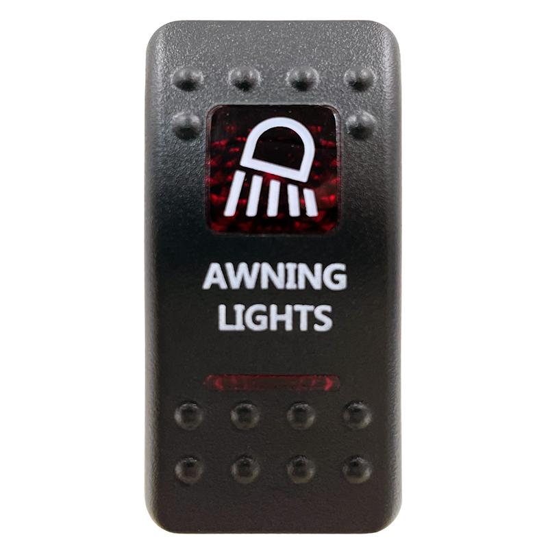 Dual Red Lens Rocker Cap Night Illumination for Car Boat Carling Navara Red Led Rocker Switch Actuator Replacement Cover Only Switches4