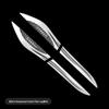 Zeekr 007/001X 3D Stereo Metal Fender Blade Sticker - Stainless Steel Car Decoration