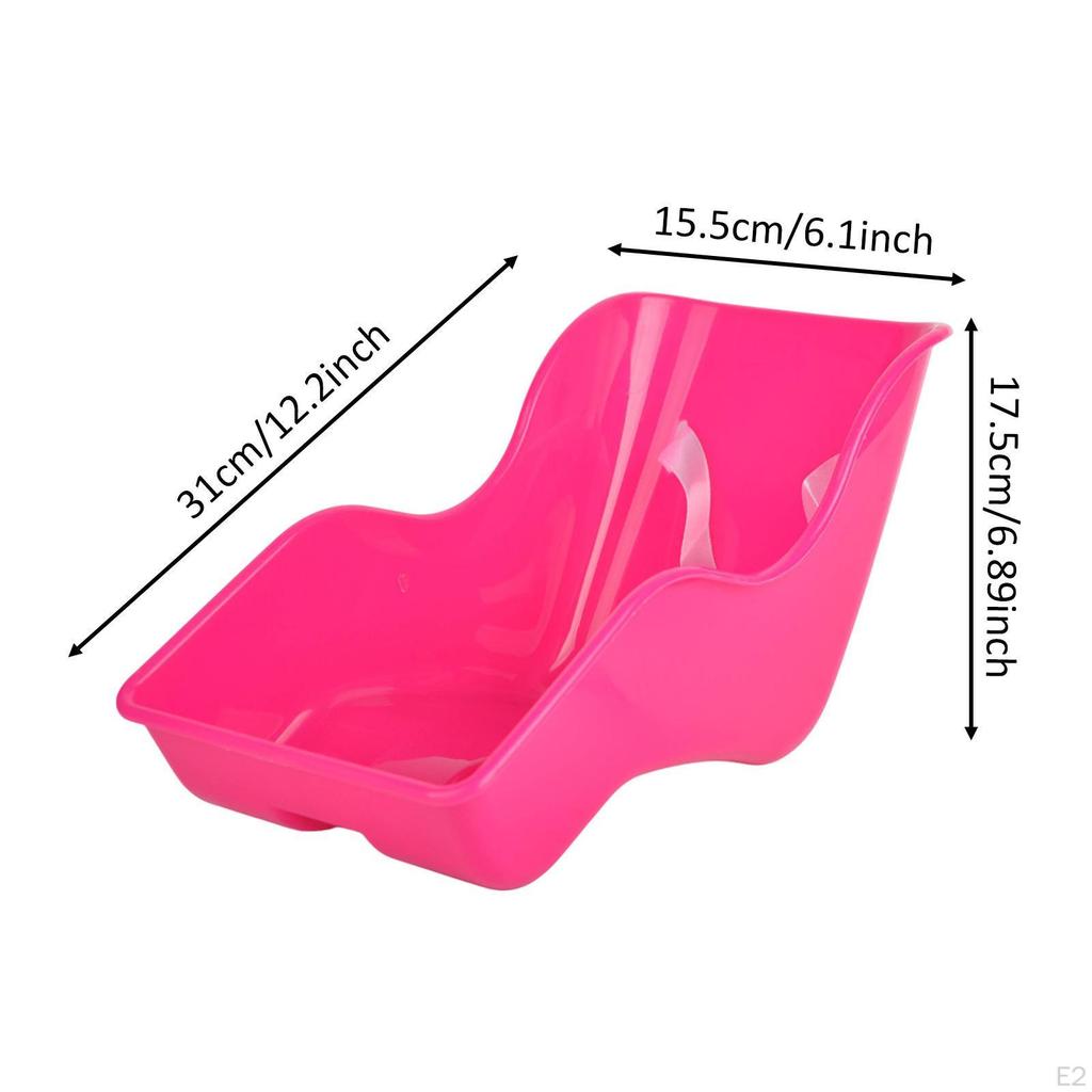 Children Bicycle Doll Seat Easy To Install Stylish Lightweight Gift Practical Decoration