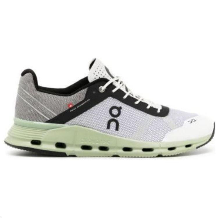 On Cloudnova Wygodne Codzienne Amortyzujące N-Slip Niskie Casualowe Buty do Biegania Męskie sneakersy Szaro-Zielone 3MD30300299