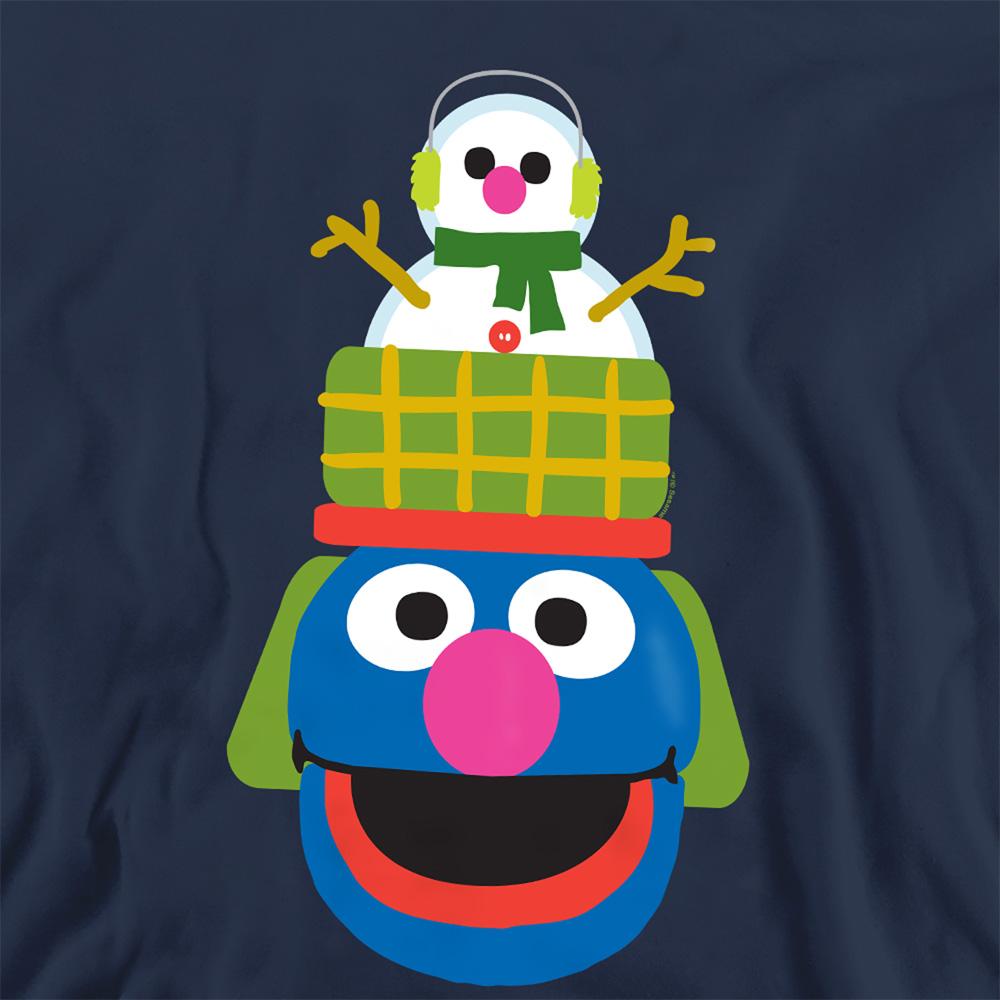 Sesame Street Unisex Adult Grover Nutcracker Christmas Sweatshirt