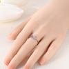 Original 925 Sterling Silver Forever Sister Heart Ring For Women Girls Jewelry Birthday Anniversary Gifts