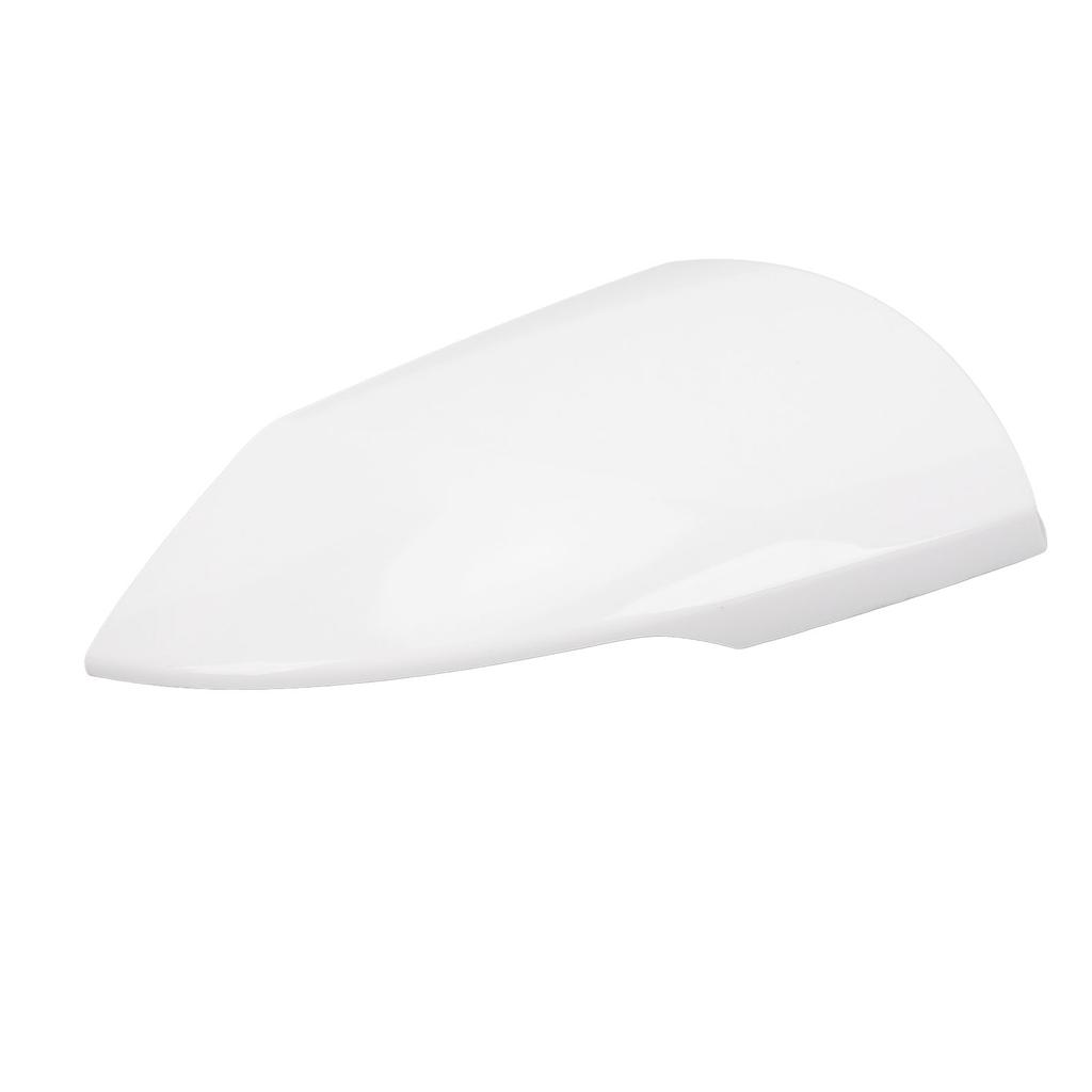 Side Mirror Cover Cap Unpainted White Rearview Wing Mirror Cap Weather Resistant Replacement for Elantra 2021 To 2023