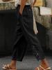 Autumn Lace Patchwork High-Waist Drawstring Cropped Casual Pants with Pockets 2025