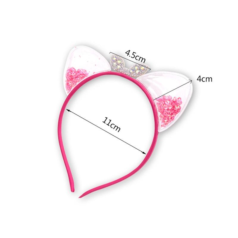Baby Girls Hairband Cat Ears Headband Princess Head Wrap Hair Band Kids Hair Accessories