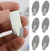 6Pcs Hook Metal Strong Adhesive Lightweight Wall Mounted Hanger Hooks for Window