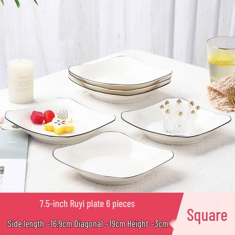 Yuzhuo Ceramic Dinnerware Set for 2-4 People