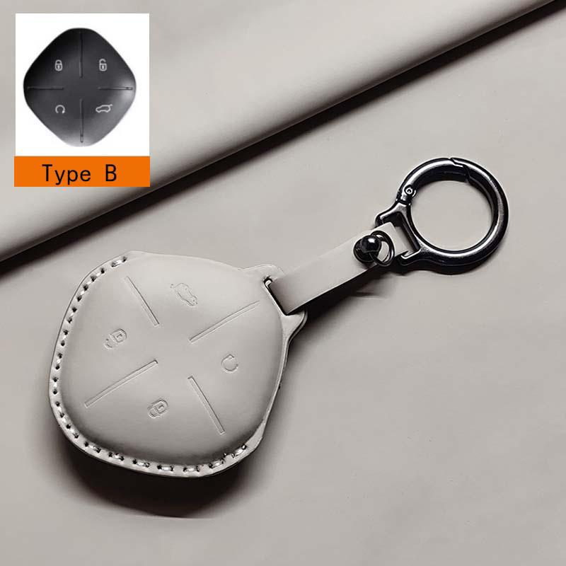 Car Remote Key Case Cover for Jetour DASHING X-1 Plus DTC I-DM IDM Leather Keychain Shell Protector Durable Luxury Accessories