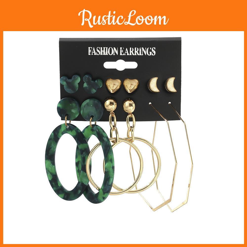 Elegant Geometric Alloy Earrings Unique Irregular Shape Earrings Celebrations For