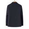 Men's Double-Sided Wool Suit with Detachable Lining, Windproof, Comfortable, Business Casual, Autumn/Winter Outerwear