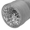 Verdickte Doppelschicht-Aluminiumfolie Flexible Lüftungskanal Abluftschlauch für Ventilator