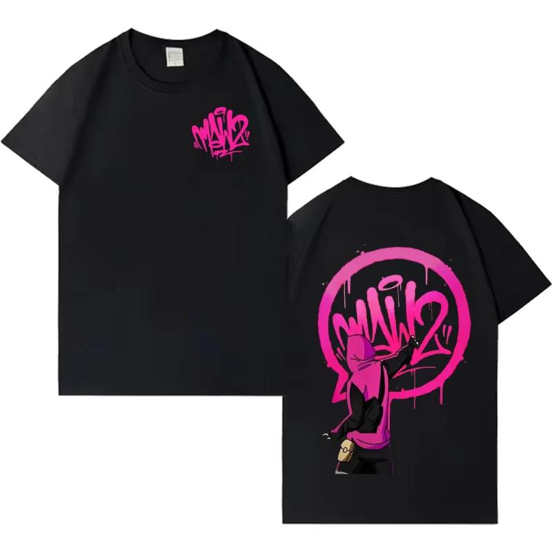 

Rapper Lit Killah Aesthetic Punk Tshrits Unisexs Women Tees Short Sleeve Oversized Cotton Casual Retro Style Cozy Tshrit Streetwear S