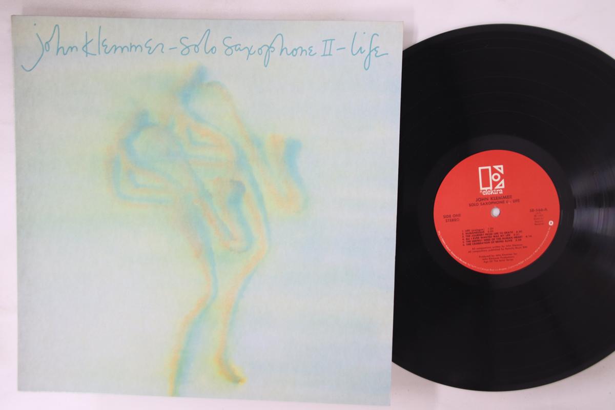 

LP Record JOHN KLEMMER - Solo Saxophone Ii - Life 5E566 ELEKTRA 1981 US Jazz Used