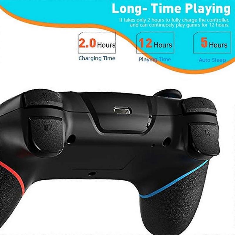 DATA FROG SW01 For Nintendo Switch Switch Pro PC Game Controller Built-In 6-Axis Gyro Gamepad