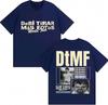 BAD BUNNY DTMF Debí Tirar Más Fotos TShirt Vintage Hip Hop Trendy Men Women Short Sleeve OversizedCotton Casual TShirts Male