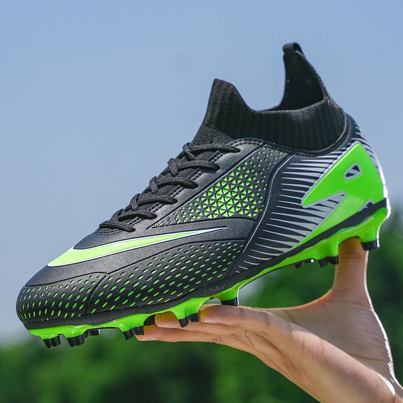 New football shoes men and women teenagers artificial grass spike competition broken nail training sneakers