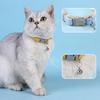 Cartoon Pet Supplies Safety Pet Collar Small Dog Cat Bow Bell Lovely Flowers Bell Dog Necklace Neck Decoration
