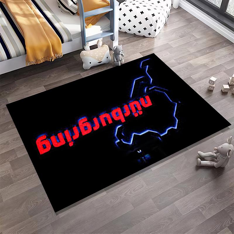 Nürburgring Rennstrecke Design Teppich Rutschfester Teppich geeignet für Wohnzimmer- und Schlafzimmer-Sofas.