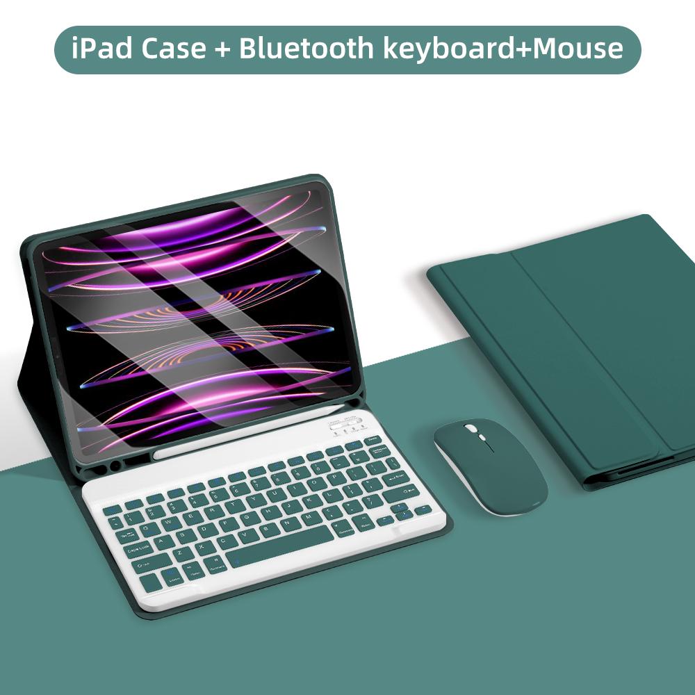 For iPad Keyboard Case For iPad iPad Air 11in 13in M2 M3 Pro 11in 13in M4 Pro 11 12.9 10.2 9/8/7th 10/11th 9.7 Air 3 2 Case