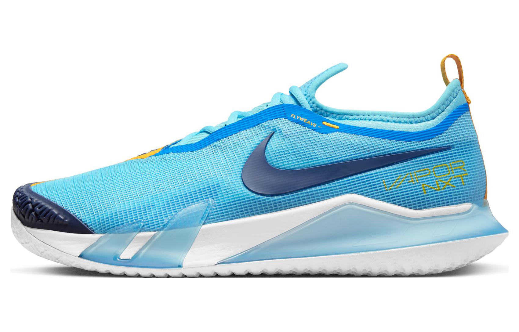 Nike React Vapor Nxt Hc Stadium Tennis Shoe Blue CV0724-401 46