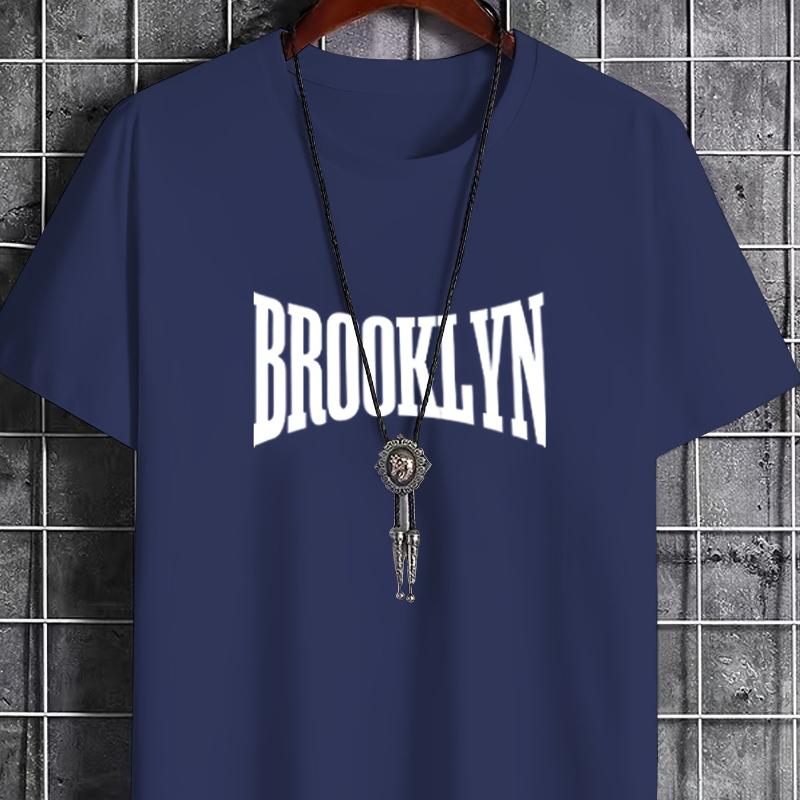 

Brooklyn GraphicT-Shirt,Soft Breathable & Fade-Resistant, Classic Fit for Daily Casual Wear XXL белый