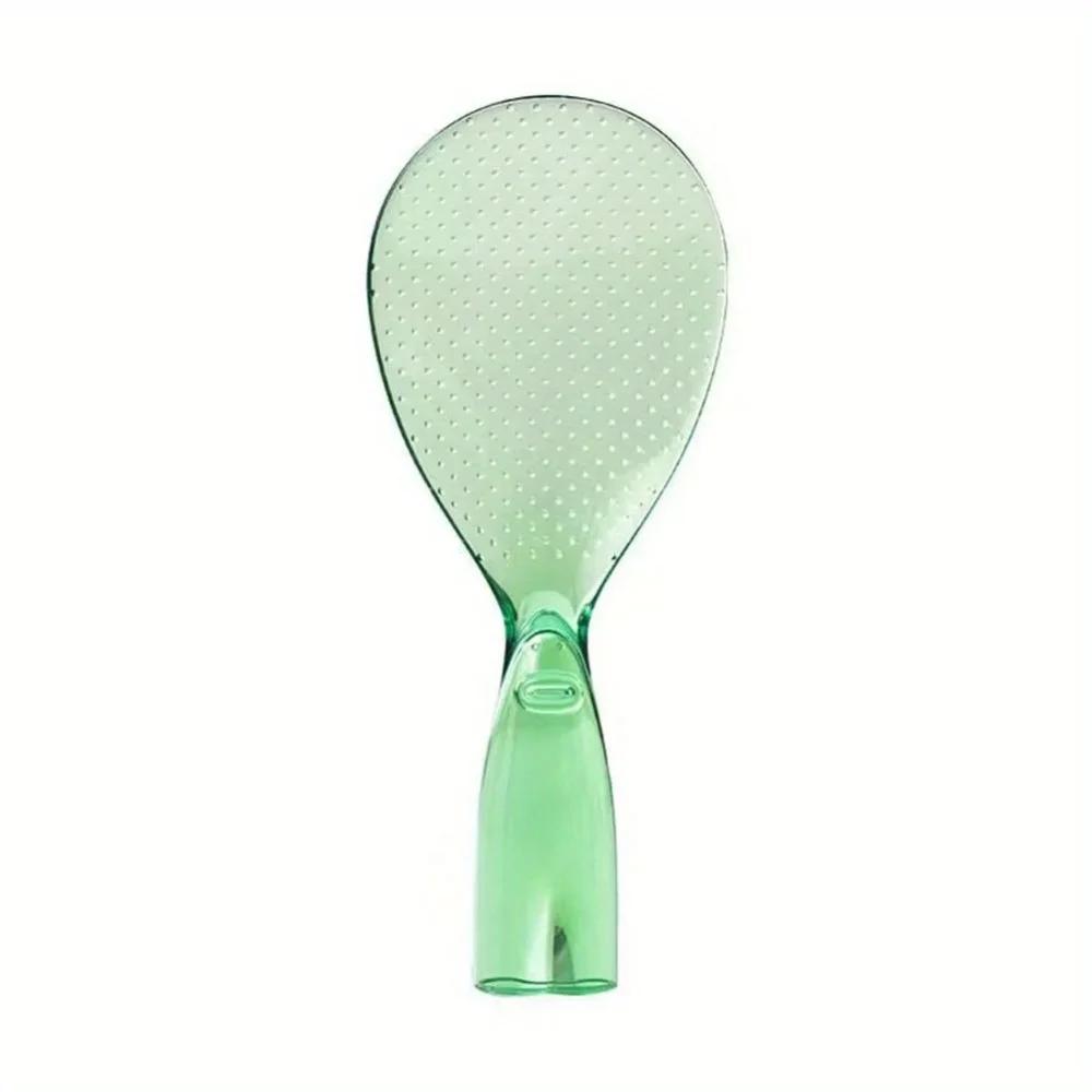Household Non-stick Rice Spoon Standable Little Monster Rice Spoon Cute Transparent Porridge Shovel Paddle Safe Cooking Scoop