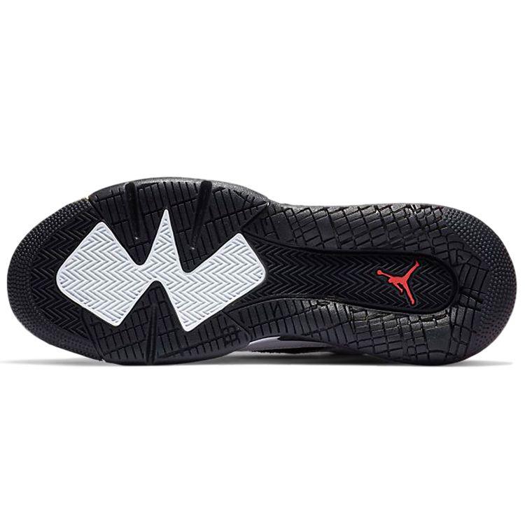 Jordan Mars 270 Low Leather Comfortable Versatile Non-Slip Shock Absorbing Low-Top Basketball Shoes Kids Sneaker White Green Orange DB5920-181