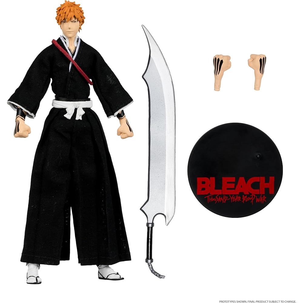 McFarlane Toys Bleach Thousand-Year Blood War Ichigo Kurosaki 7-Inch Action Figure