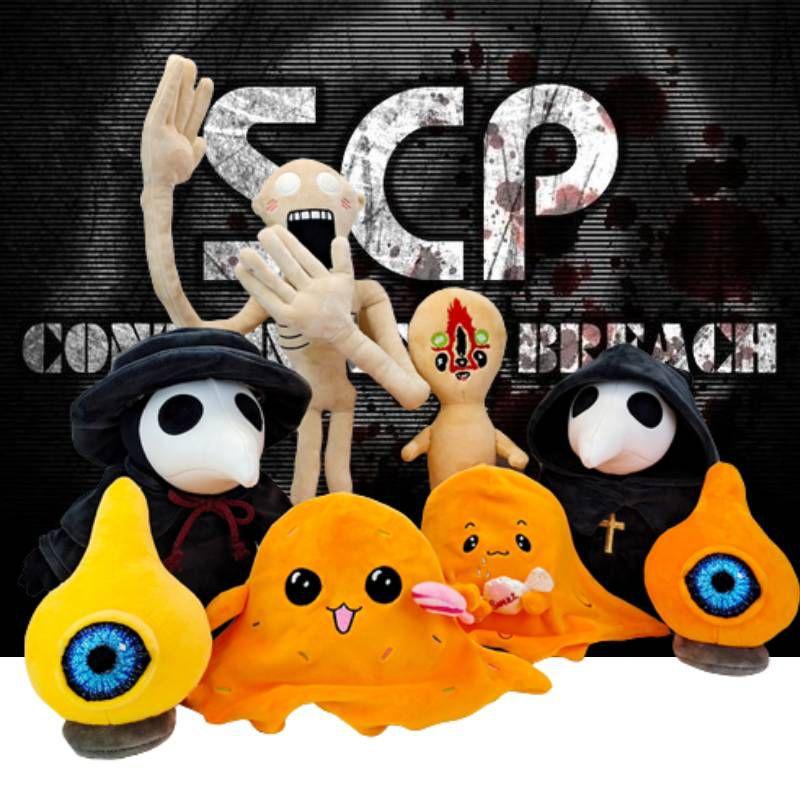 Серия Хэллоуин Доктор Чумы Плюшевая кукла Фонда SCP Scp999 Scp049 Scp131