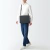 MUJI PC Bag That Can Be Opened and Used Using Carry Case Black 44952405 Material,