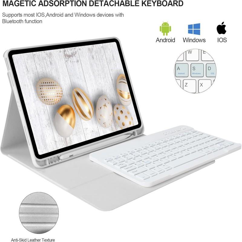Wireless Bluetooth Keyboard Case IPad Air 11 Inch With Stand Magnetic Shockproof Folio Cover A16 Tablet