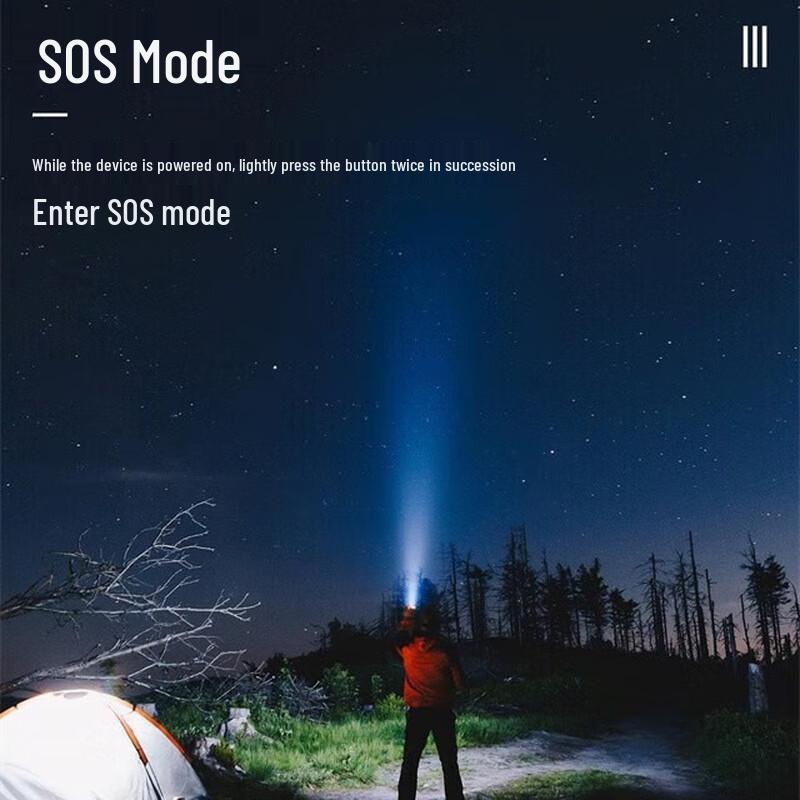 Wuben L50S Rechargeable LED Flashlight