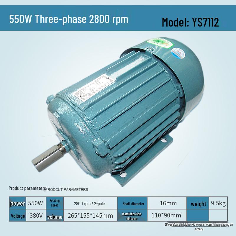 Single/Three-phase All-copper AC Motor for Small Bench Drill