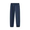 Li-Ning Comfortable Breathable Drawstring Cuffed Knitted Sports Pants Men bottoms Deep-Navy-Blue AKLV267-2