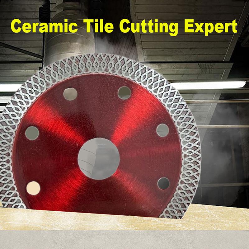 1Pcs Diamond Dry Cutting Blade Disc Porcelain Ceramic Tile Turbo Thin Stoneware For Marble 105 115 125mm