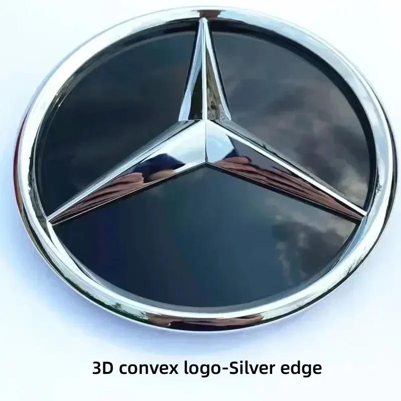 

Car Front Grill Logo Light mirror face LED Badge Emblem Luminous Decorative Light Mercedes Benz W167 GLC GLE CLS 2020-2023