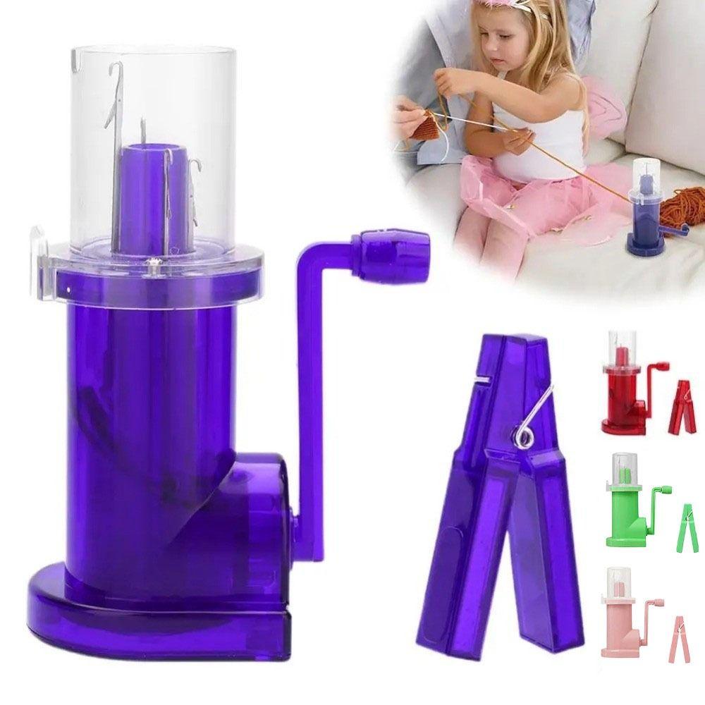 Crocheting Tool DIY Braiding Spool Hand Operated Yarn Knitting Tool  Embellish Craft