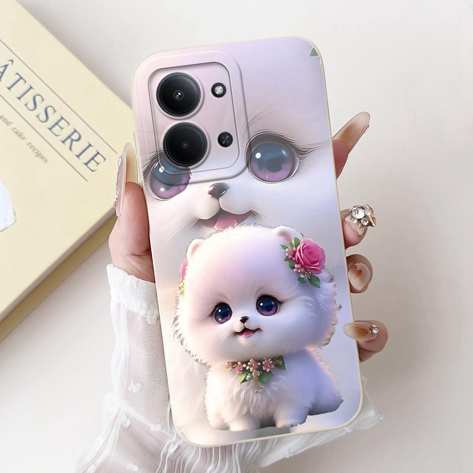 For Xiaomi Poco C85 4G Cute Rabbit Cat Cartoon Phone Case For Poco C85 C 85 4G Shockproof Soft Silicone Cases