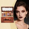 Chocolate Eyeshadow Palette Matte Shimmer Neutral Brown Tones Makeup Palette Highly Pigmented Daily Wear Makeup Cool Tones