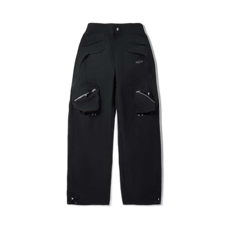 

Li-Ning Women s Straight Loose Casual Sports Pants AYKV836 M