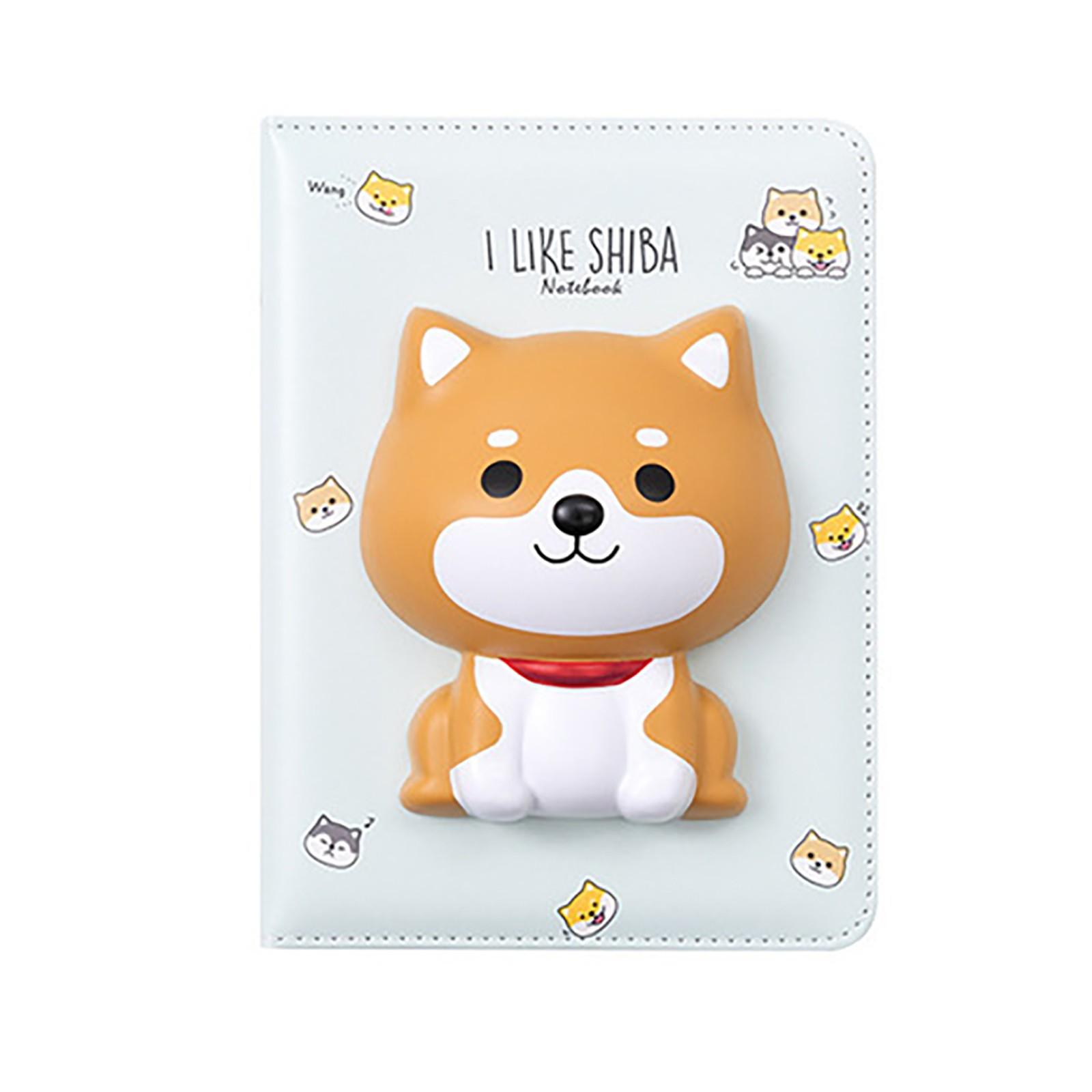 

Студенческий милый мультяшный узор, изысканный декомпрессионный кожаный блокнот