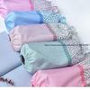 Simple Household Anti-Dirt Long Sleeve Striped Rose Floral Cleaning Gloves For Office And Home Use Suitable For Men And Women.