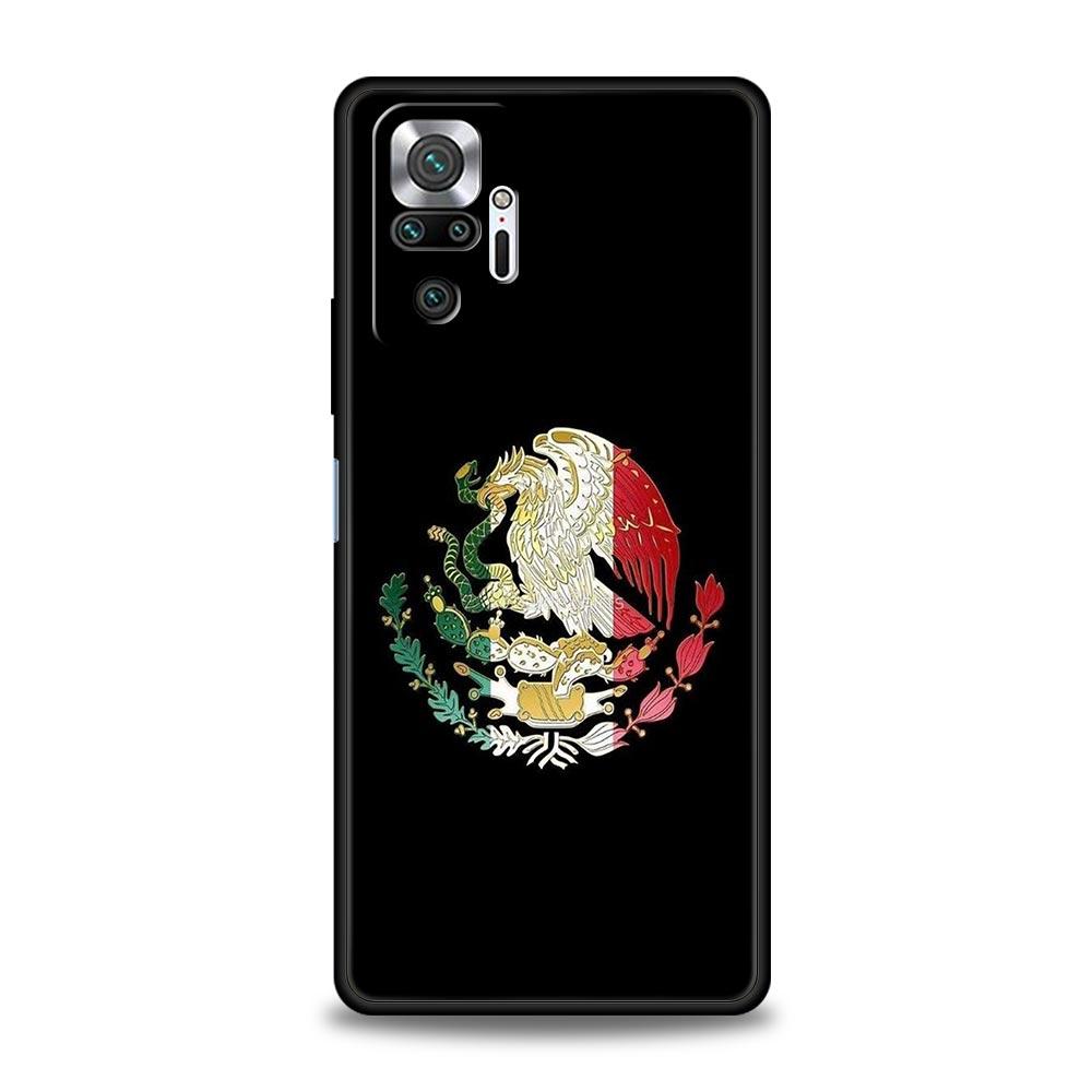 Mexico National Flag Phone Case For Xiaomi Redmi Note 14 13 12 Pro Plus 5G 9S 9 10 11 4G 14C 13C 12C 10C 9C 9A Soft Cover