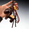 Llavero de Poni Encanto de Mochila de Cuero Ins Llavero Personalizado para Coche Colgante de Bolso Bolso Miu Correa de Bolso Decoración Regalo
