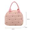 New Bow Lunch Bag Large Capacity Portable Cosmetics Storage Bag Makeup Bag Gift